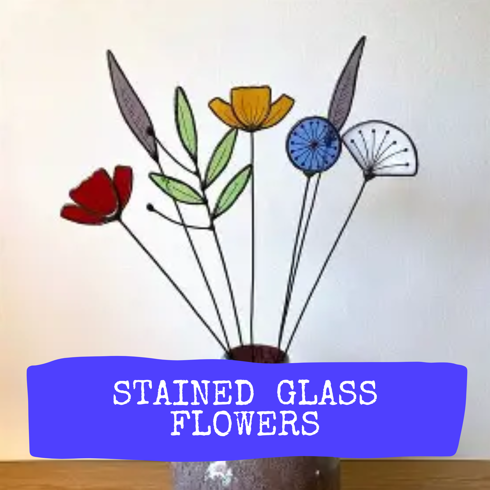 Stained Glass Flower image 0