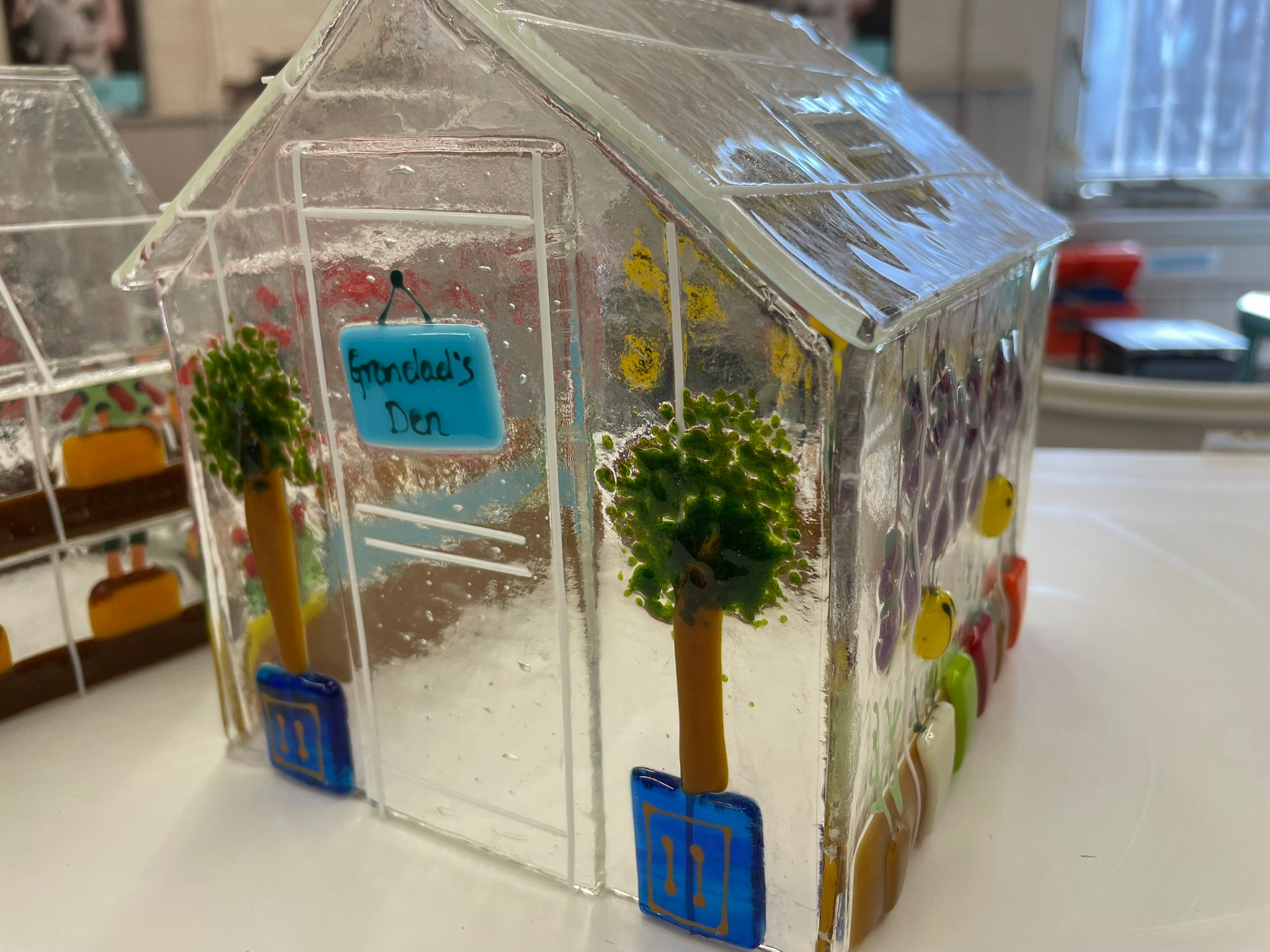Fused Glass 3D Greenhouse image 10