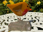 Fused Glass Birds Garden Decoration image 2