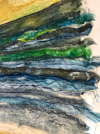 Wet Felted Landscape Hanging image 8