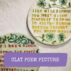 Ceramic Poem/Story Picture image 0