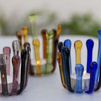 Fused Glass Candle/Tealight Holder image 3